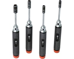 Machined Metric Nut Driver Set 4/5/5.5/7 photo