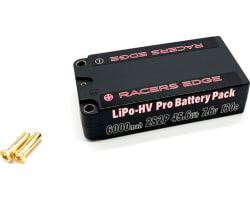 6000mAh 2S 7.6V 130C Shorty Hard Case 5mm Plug photo
