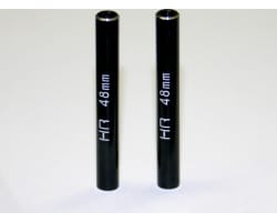 Aluminum Standoff Post Link 6x48mm w/ M3 Threads (Black)(2) photo