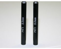 Aluminum Standoff Post Link 6x53mm w/ M3 Threads (Black)(2) photo