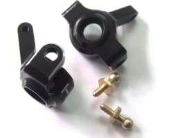 Black Aluminum Front Steering Knuckles photo