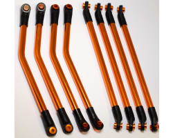 Aluminum Orange 4-Link Set - Axial Wraith and Ax10 Ridgecrest photo