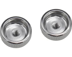 Battery Strap Thumb Nuts B5 B5M B6 Silver photo