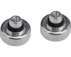 Battery Strap Thumb Nuts B5 B5M B6 Silver photo