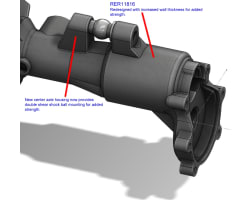 Heavy Duty Plastic Axle Housing Kit Gen8 photo
