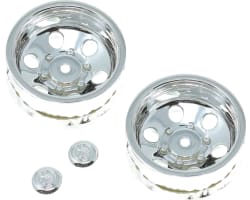 Trailer Wheels W/ Cap(Plastic)(1pr) photo