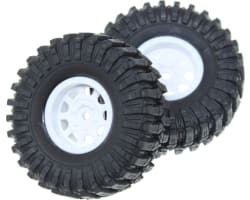 Pre-Mounted Mt Mud Terrain Crawler Tires (1pr) photo