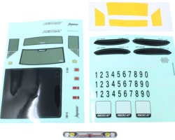 Ascent 18 Crawler Body (Clear)(1pc) photo