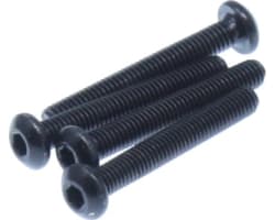 M3x22mm Button Head Machine Thread Screw (4 Pieces) photo