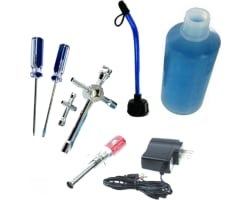 Starter Kit Includes: Tools Fuel Bottle Rechargeable Glow Plug photo