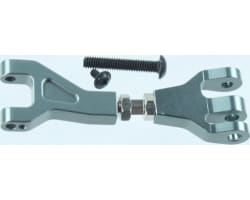 Aluminum Front/Rear Upper Suspension Arm (Gunmetal) Outer Hinge photo