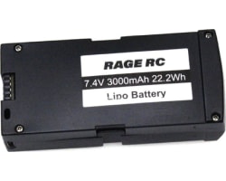 2s 7.4v 3000 mAh Battery W/ Case; Stinger Gps photo