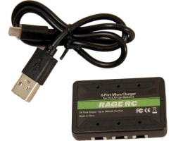 6-Port 1S Micro USB Charger; photo