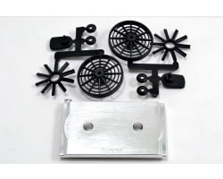 1:10 Scale Mock Radiator and Fans photo