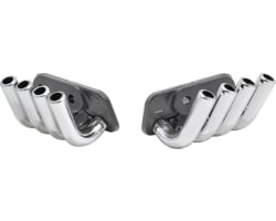 Zoomies Mock Exhaust Headers Chrome photo
