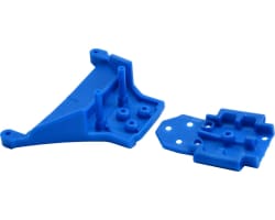 Front LCG Bulkhead: Blue: TRA Slash 4x4 & 1/10 Rally photo