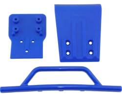 Front Bumper/Skid Plate Blue: Slash 4x4 photo