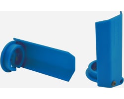 Shock Shaft Guards: TRA Blue photo