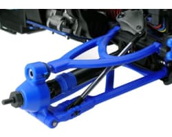 True-Track Rear a-Arm Conversion Blue: Revo (Not for 2.0) photo