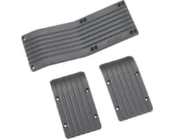 3-Piece Skid Plate Black: T-Maxx 3.3 E-Maxx 3905 photo