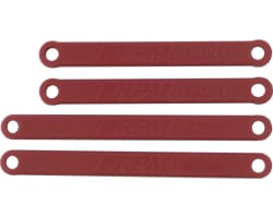Heavy Duty Camber Links Rustler/Stampede 2WD Red photo