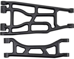 Upper & Lower a-Arm Pair Black: Traxxas X-Maxx photo