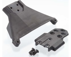 Front LCG Bulkhead; Blk: TRA SLH 4x4 & 1/10 Rally photo