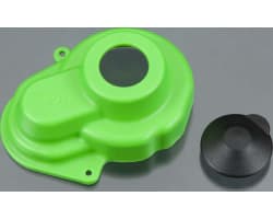 Sealed Gear Cover Green: SLasH 2WD stampede 2WD Bandit Rustler photo