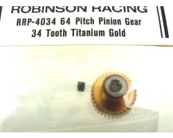 Titanium Nitride steel 64p 34 t gear photo