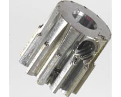 Steel 1/8th inch bore Metric .6 Mod Pinion 12 teeth photo