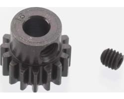 Extra Hard 16 Tooth Blackened Steel 32p Pinion 5mm photo