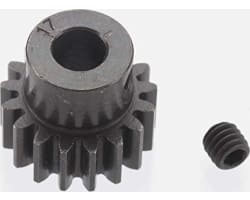 Extra Hard 17 Tooth Blackened Steel 32p Pinion 5mm photo