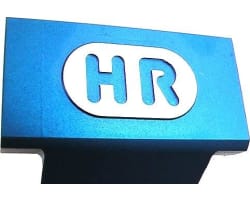 Blue Aluminum rear skid plate photo