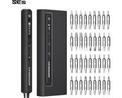 SES Electric Screwdriver 72 in 1 - Black Case  photo
