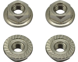 Titanium Wheel Nuts M4 - Pk4 photo