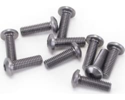 Alloy Button Head Hex Screws M3 x 10 pk10 photo