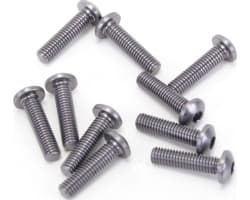 alum Button Head Hex Screws M3 X 12 Pk10 photo