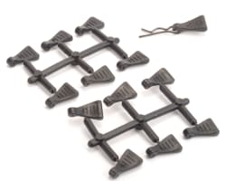 Rubber Body Clip Pulls - pk12 photo