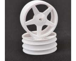 JC 5 Spoke 2.2 Front White Wheel XLS PC - Pr photo