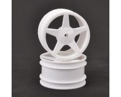 JC 5 Spoke 2.2 Rear White Wheel XLS PC Pr photo