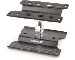 Core RC Rotating Car Stand Black photo