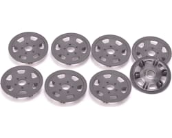 Oval/Mini Wheel Disk Protectors Black - 4 pr photo