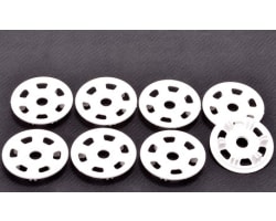 Oval/Mini Wheel Disk Protectors White - 4 pr photo