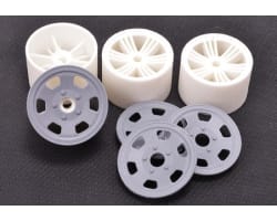 Oval/Mini Rear Wheel + Grey Wheel Disk - 2 pr photo