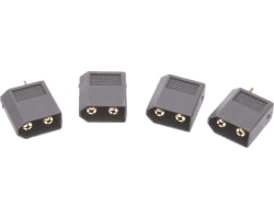 Xt60 Plug Male Only Black - 4 Pieces photo