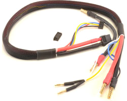 Charge Leads 2 x 2S Black - XT60 photo