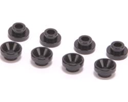 Aluminum Servo Washer Black 5.0mm set of 8 photo