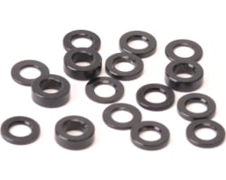 SPEED PACK - Alloy Black M3 Washers - 18pc photo