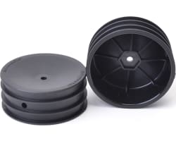 Wheel; Hex Front - Black - 2WD - pr photo