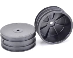 Wheel; Hex Front - Black - 4WD - Pr photo